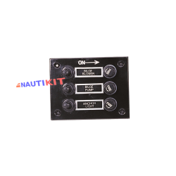 Electric Panel 3 Switches