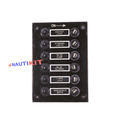 Electric Panel 6 Switches