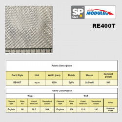 RE400T e-glass 0/90° fabric