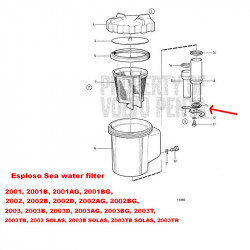 Volvo Penta 847108 retainer