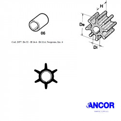 Ancor 2057 impeller