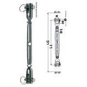 Turnbuckles and rigging screws