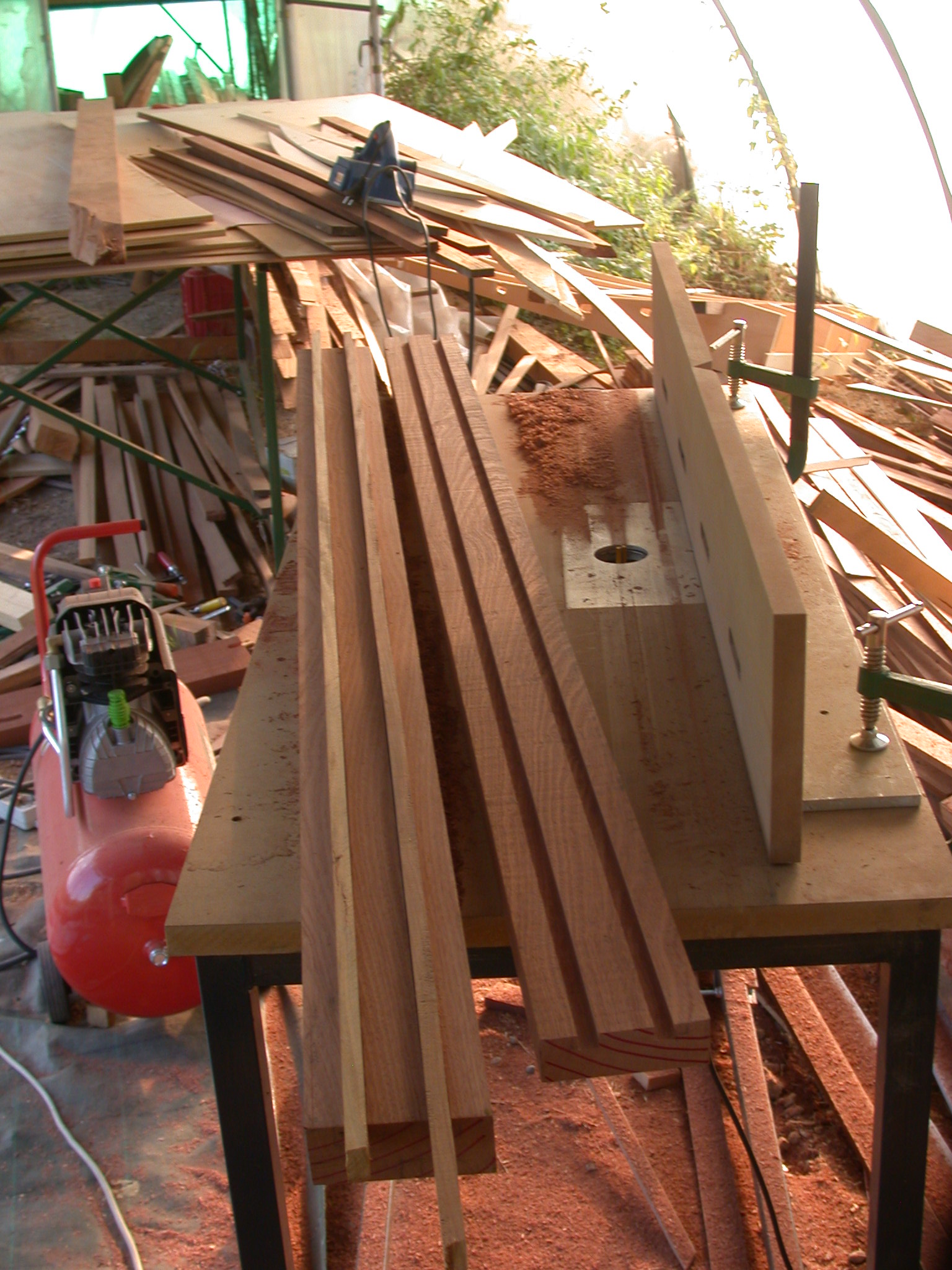 Caribbea 32 - Lavorazione strips Caribbea 32 - Lavorazione strips