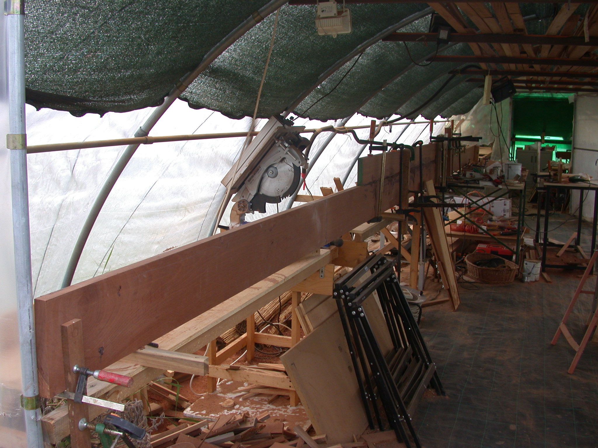 Caribbea 32 - assemblaggio chiglia Caribbea 32 - assemblaggio chiglia