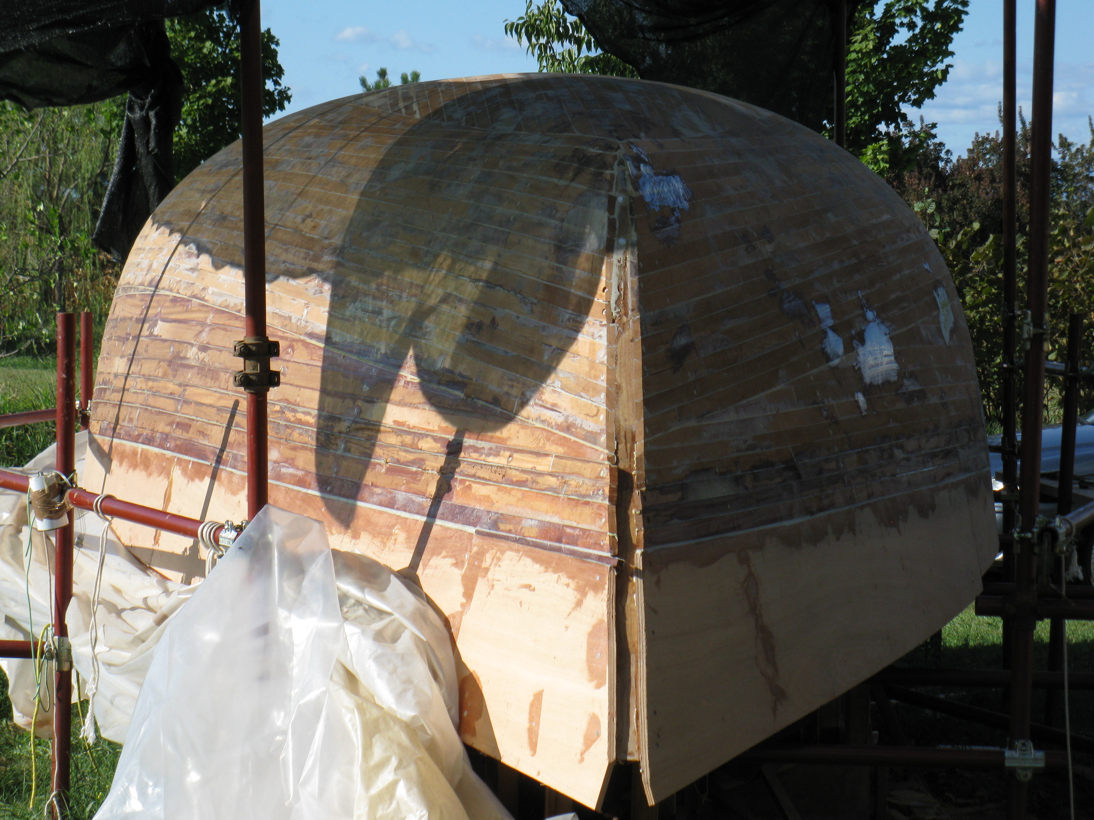 Caribbea 32 - scafo completato Caribbea 32 - scafo completato