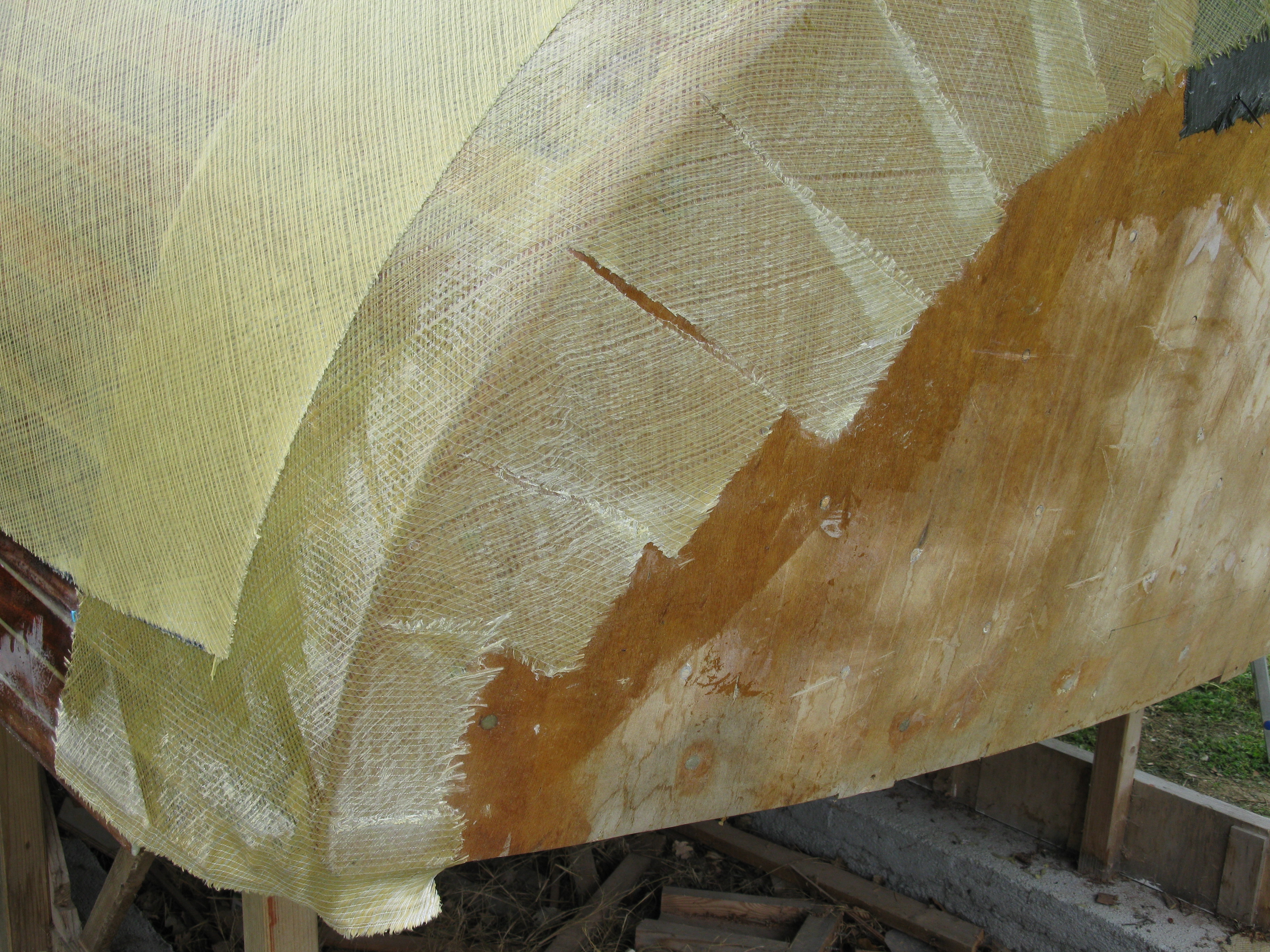 Caribbea 32 - laminazione 2 Caribbea 32 - laminazione 2