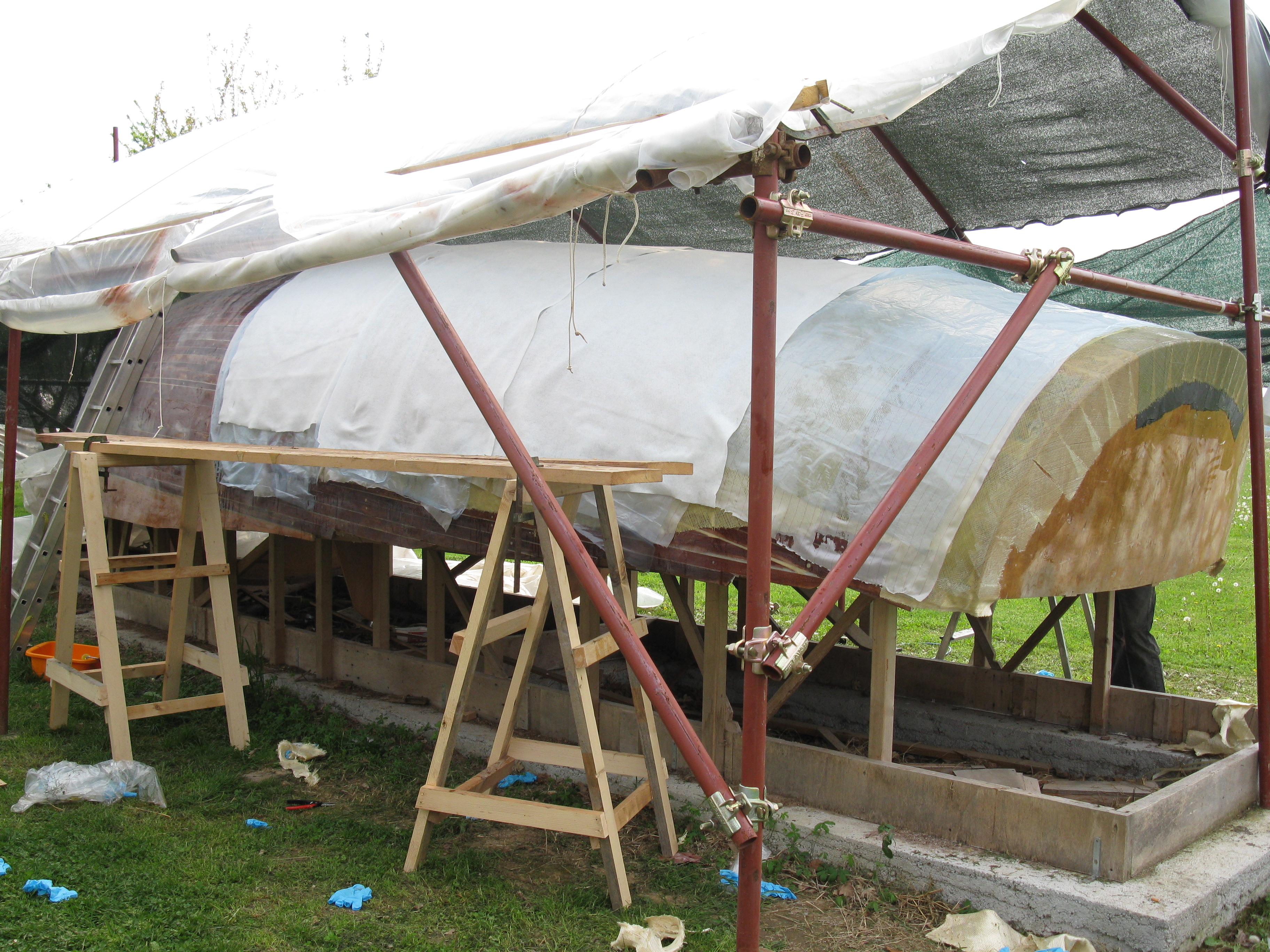 Caribbea 32 - laminazione 3 Caribbea 32 - laminazione 3