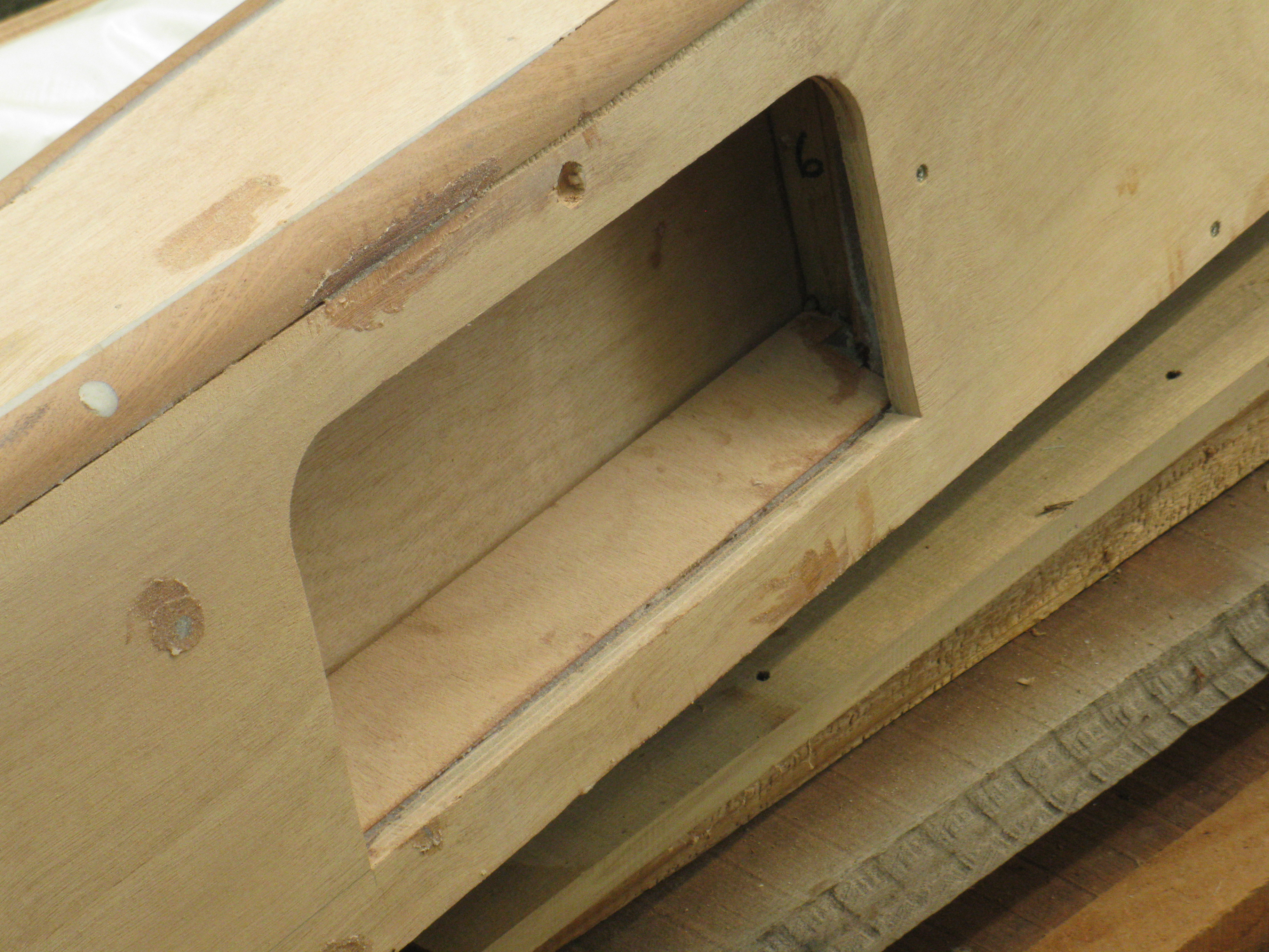 Caribbea 32 - costruzione paramare 2 Caribbea 32 - costruzione paramare 2