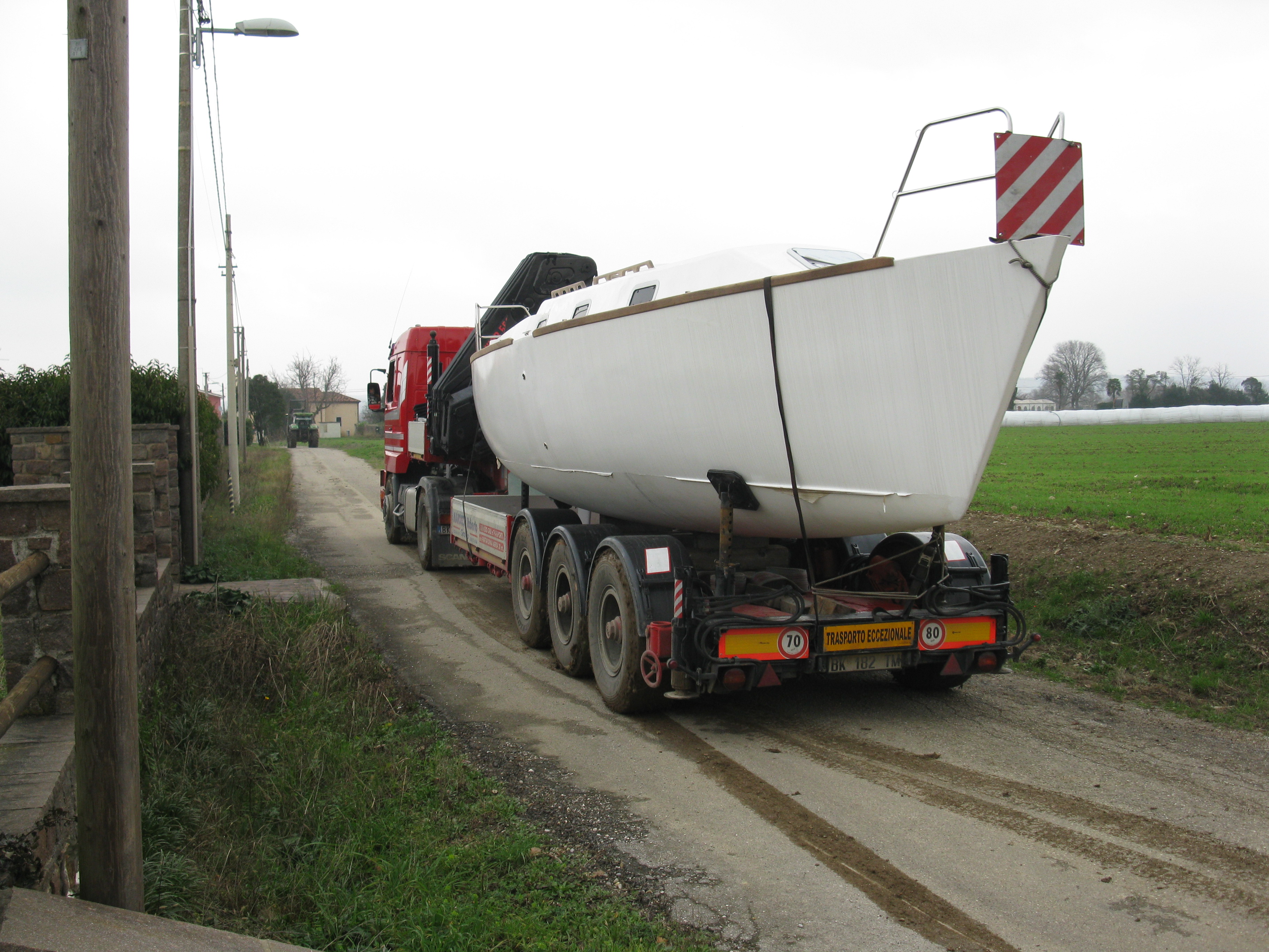Caribbea 32 - verso il cantiere Caribbea 32 - verso il cantiere