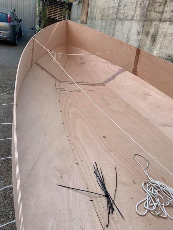 Argie 15 in costruzione  - 3  foto di Giuseppe Mencarelli