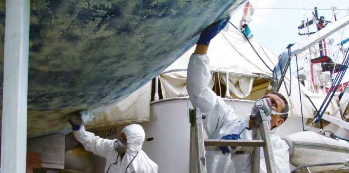 Antivegetativa Stoppani - Applicazione