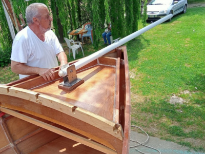 Cape Cutter 19 - bowsprit test and other works